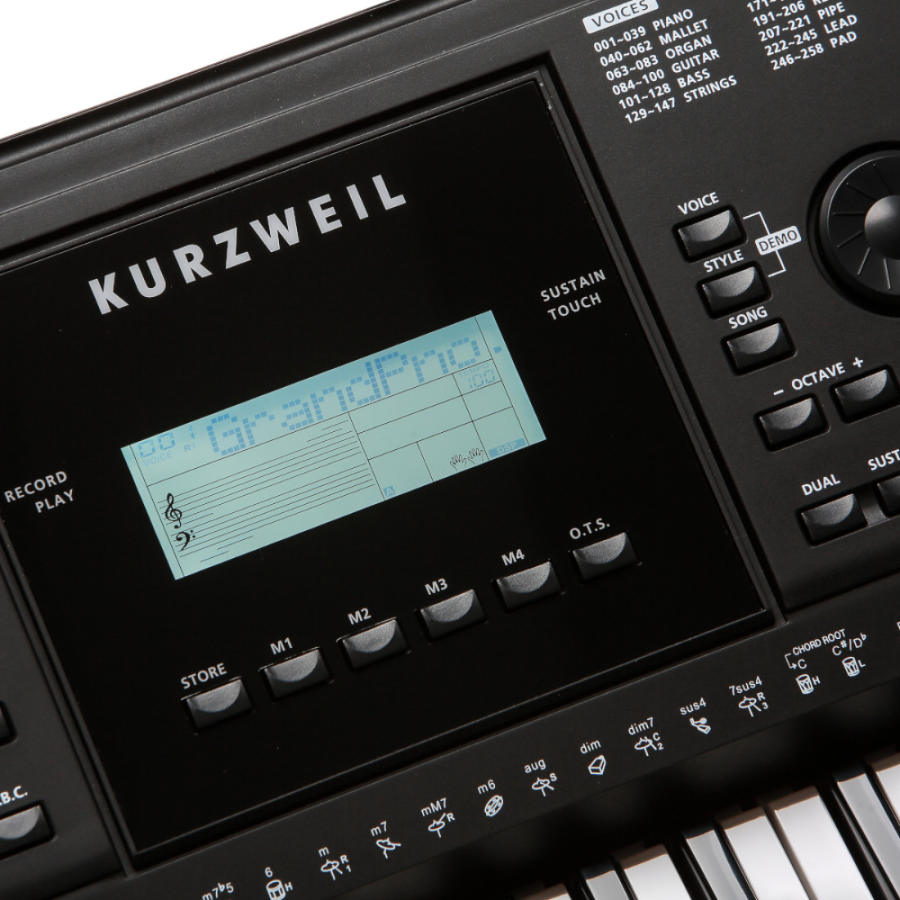 KURZWEIL KP80 Tastiera 61 tasti