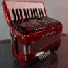 ELENA SOPRANI JH2648D RD Piano Accordion Circus Line