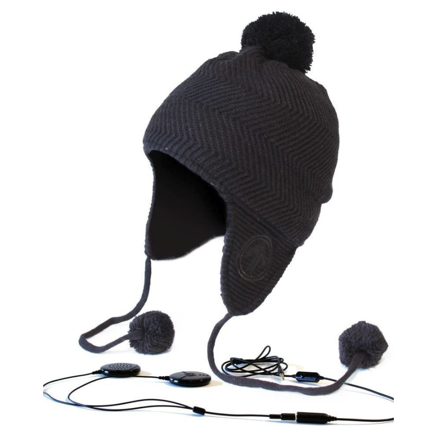 AERIAL 7 SOUND DISK BEANIE TOASTIE BLACK