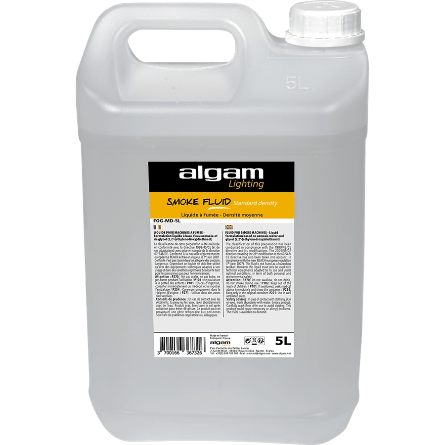 ALGAM LIGHTING FOG-MD-5L Liquido Fumo Media DensitÃ  5L