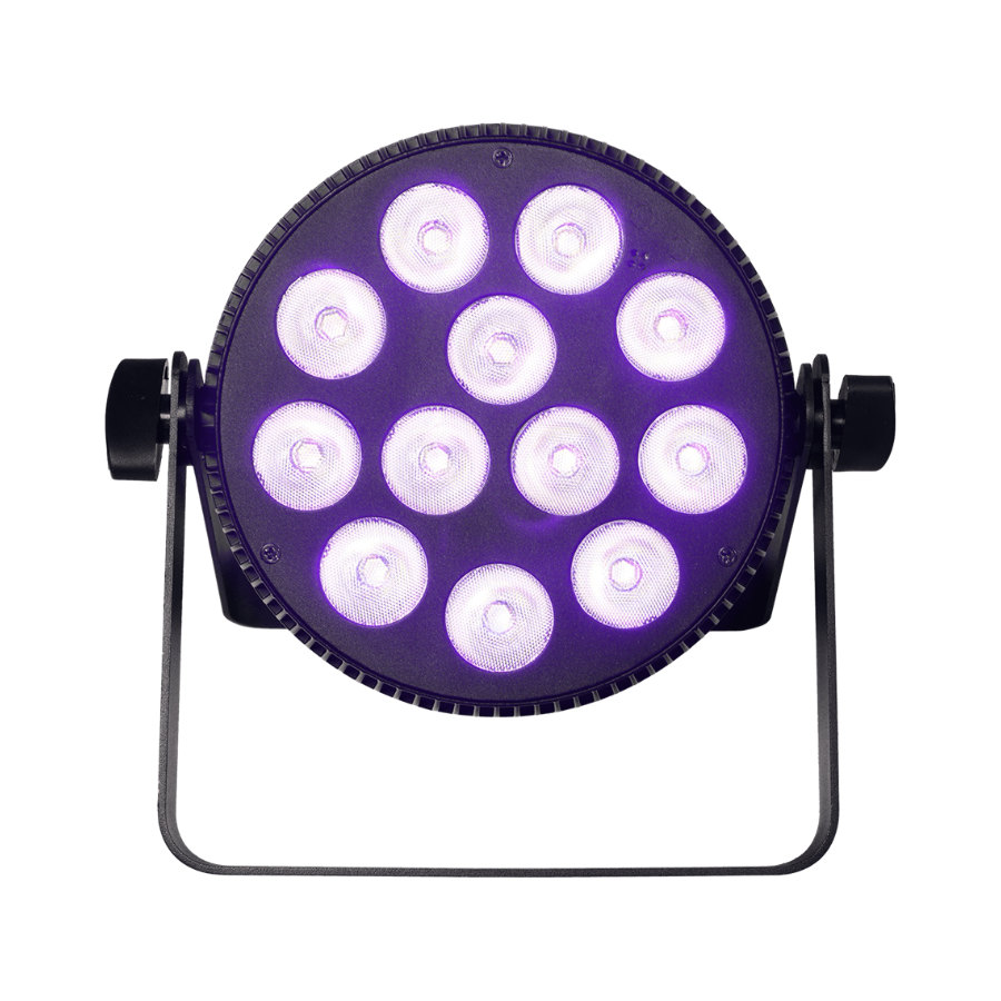 ALGAM LIGHTING SLIMPAR-1210-HEX Proiettore Par LED 12 x 10W RGBWAU