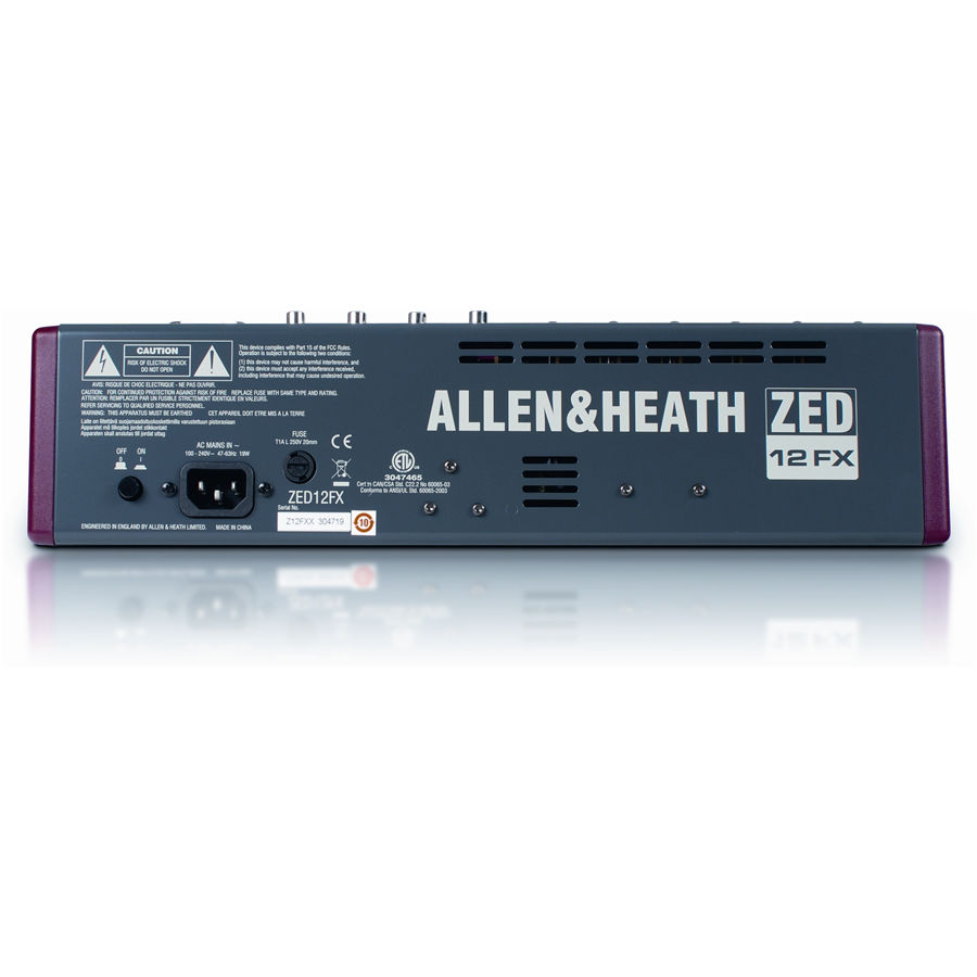 ALLEN & HEATH ZED 12FX