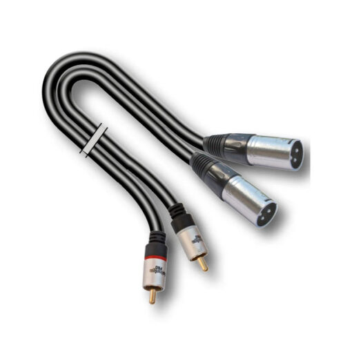 AUDIODESIGN VX211-1.5 Cavo Adattatore X-PRO 2 RCA M - 2 XLR3 M 1