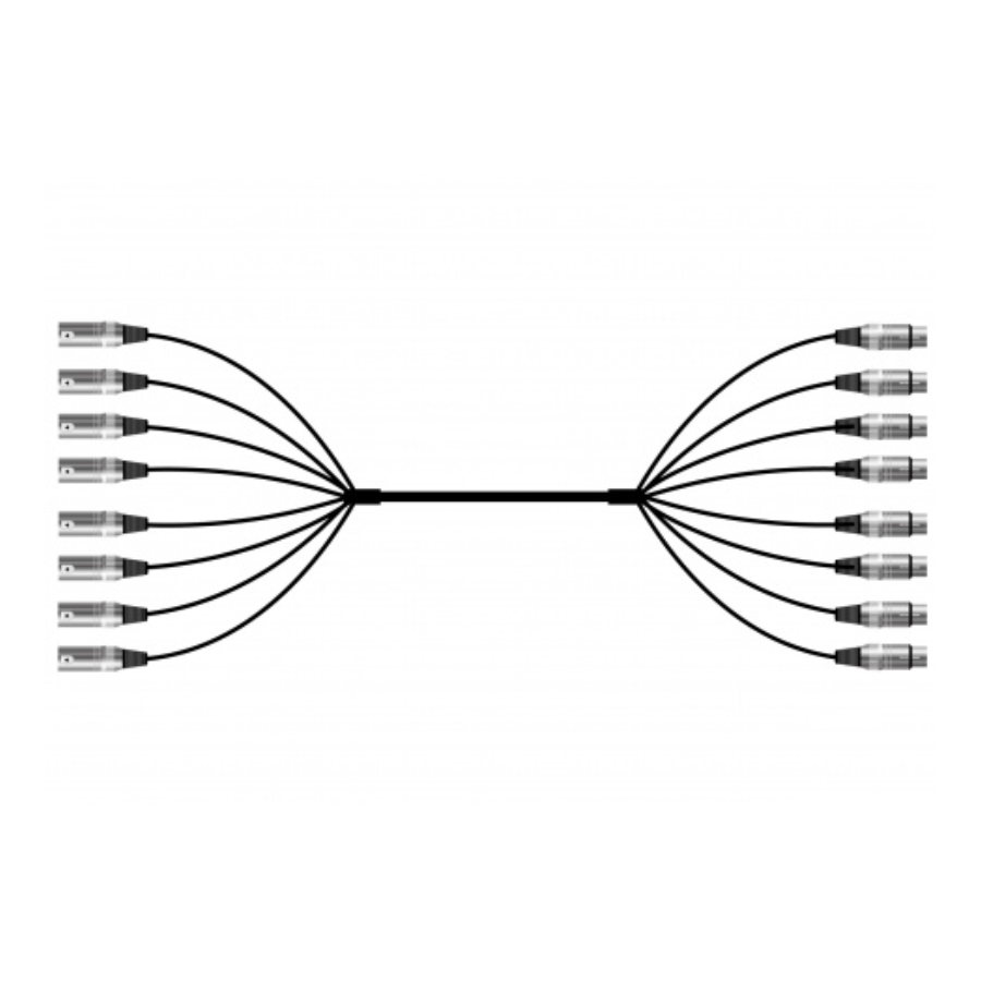 Bespeco BRC08L5 Cavo Multicanale CV8+8XLRM+XLRF