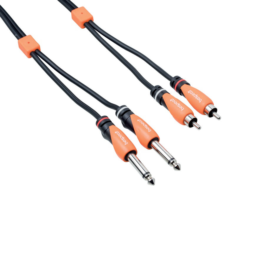 Bespeco SLY2JR180 Cavo 2 Jack Mono 2 Rca