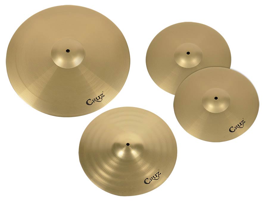 Cruz BSET-141620 Set di piatti 14'' 16'' 20''