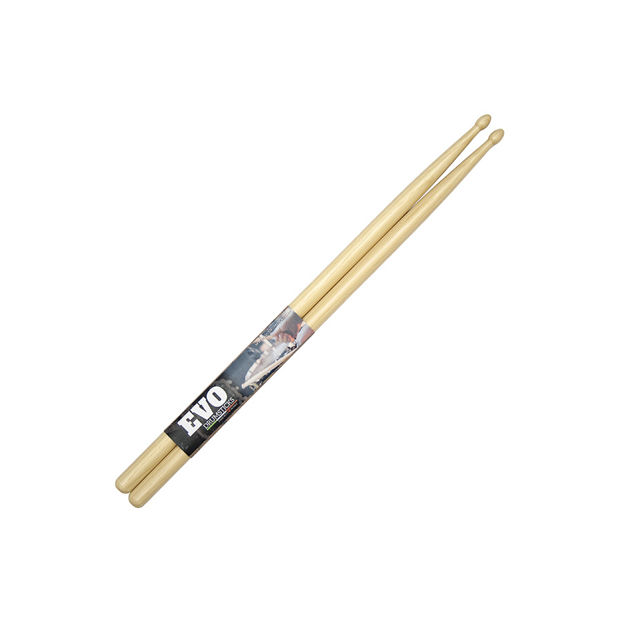 EVO DRUMSTICKS 5AX BACCHETTE IN HICKORY FINITURA CERATA