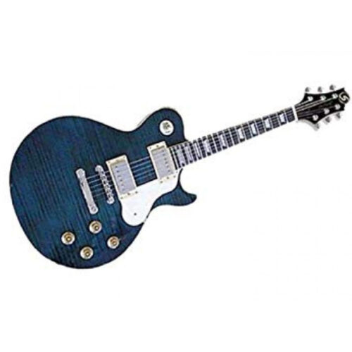 GREG BENNETT AV3 TRANSPARENT BLUE LES PAUL STYLE