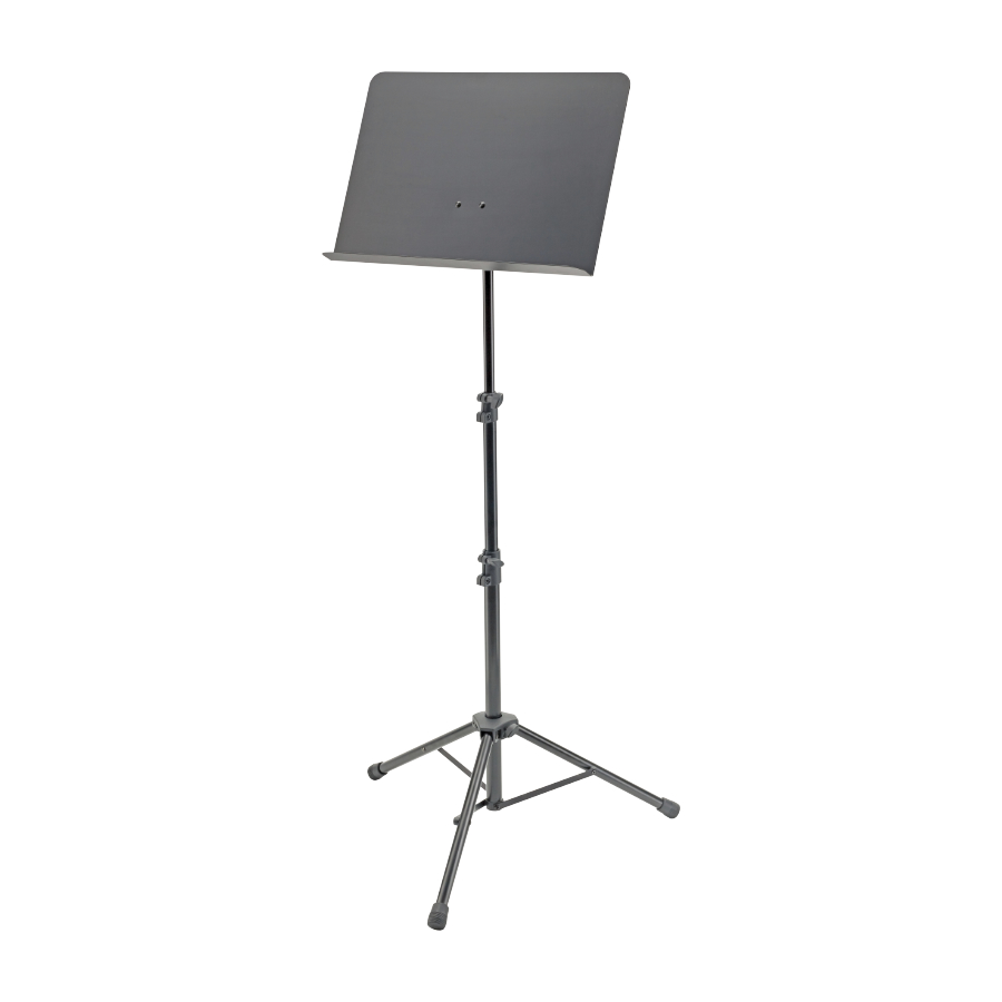 K&M 11870-015-55 ORCHESTRA STAND ALTEZZA REGOLABILE ALLUMINIO NERO