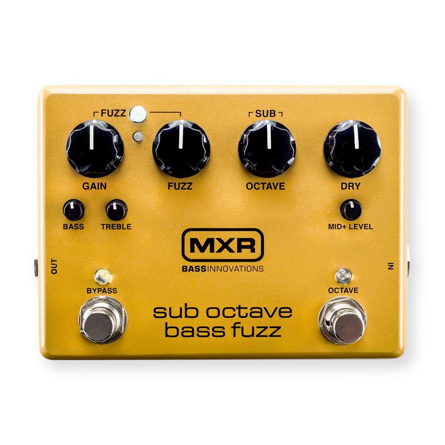 MXR M287 Sub Octave Bass Fuzz