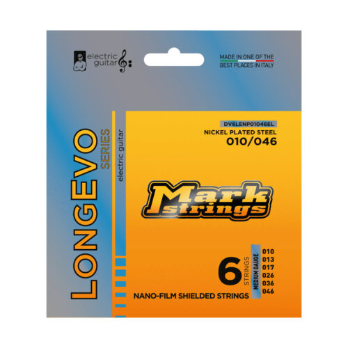 Mark Strings LongEvo Series 010/046 Set Nickel Plated Steel Shielded