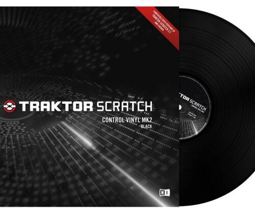 NATIVE INSTRUMENTS TRAKTOR VINYL BLACK