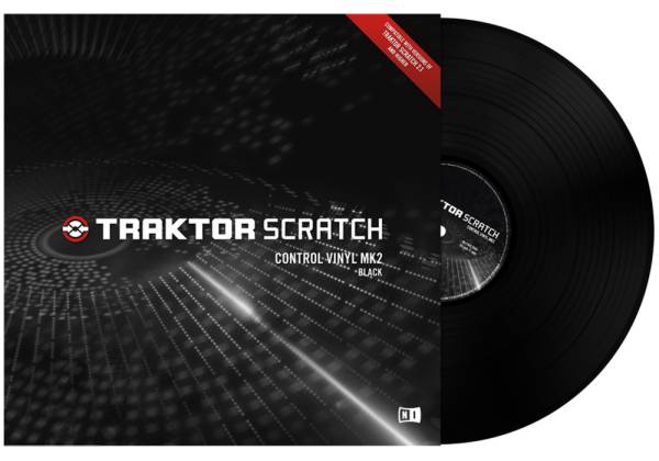 NATIVE INSTRUMENTS TRAKTOR VINYL BLACK