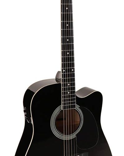 Nashville GSD-60-CEBK Chitarra acustica dreadnought elettrificata