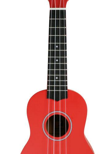 PURE TONE Ukulele Soprano Red