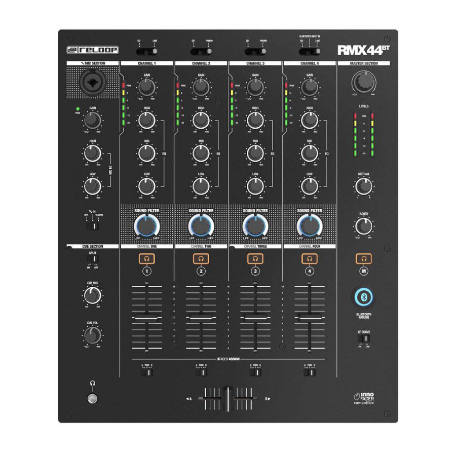 RELOOP RMX-44 BT MIXER 4 CANALI