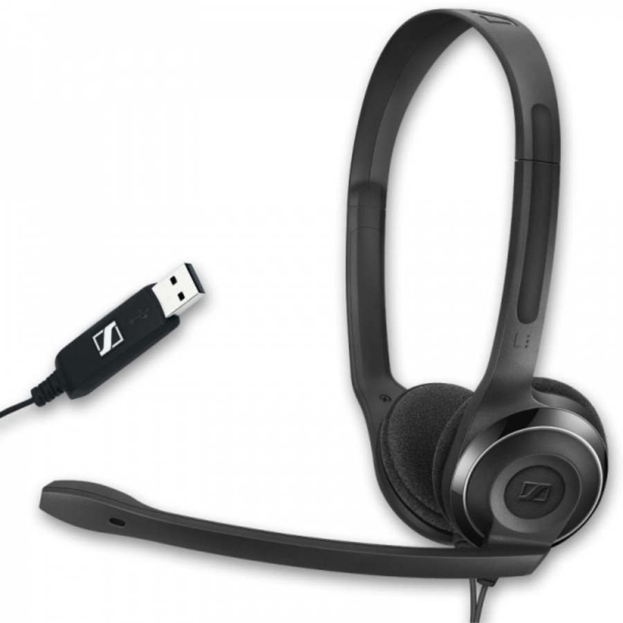 SENNHEISER PC8USB CUFFIA + MICROFONO USB