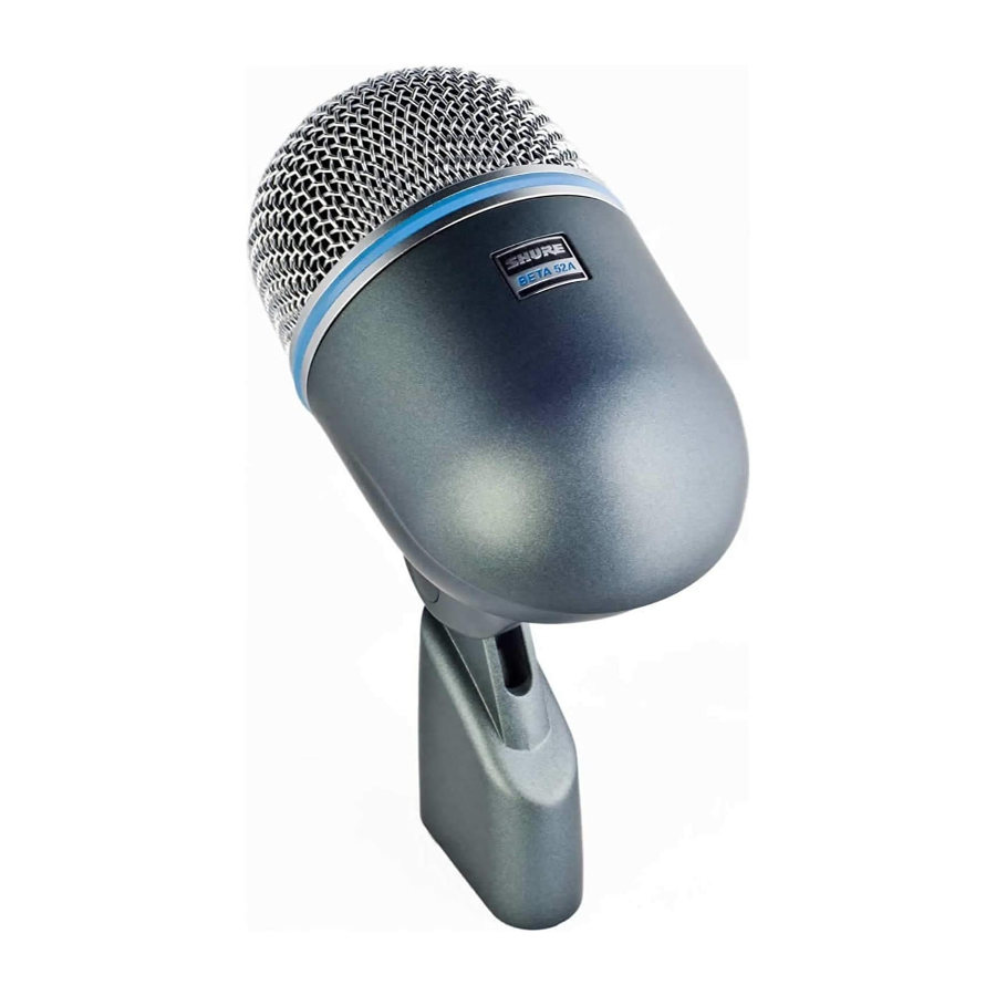 SHURE BETA 52A Microfono dinamico supercardioide