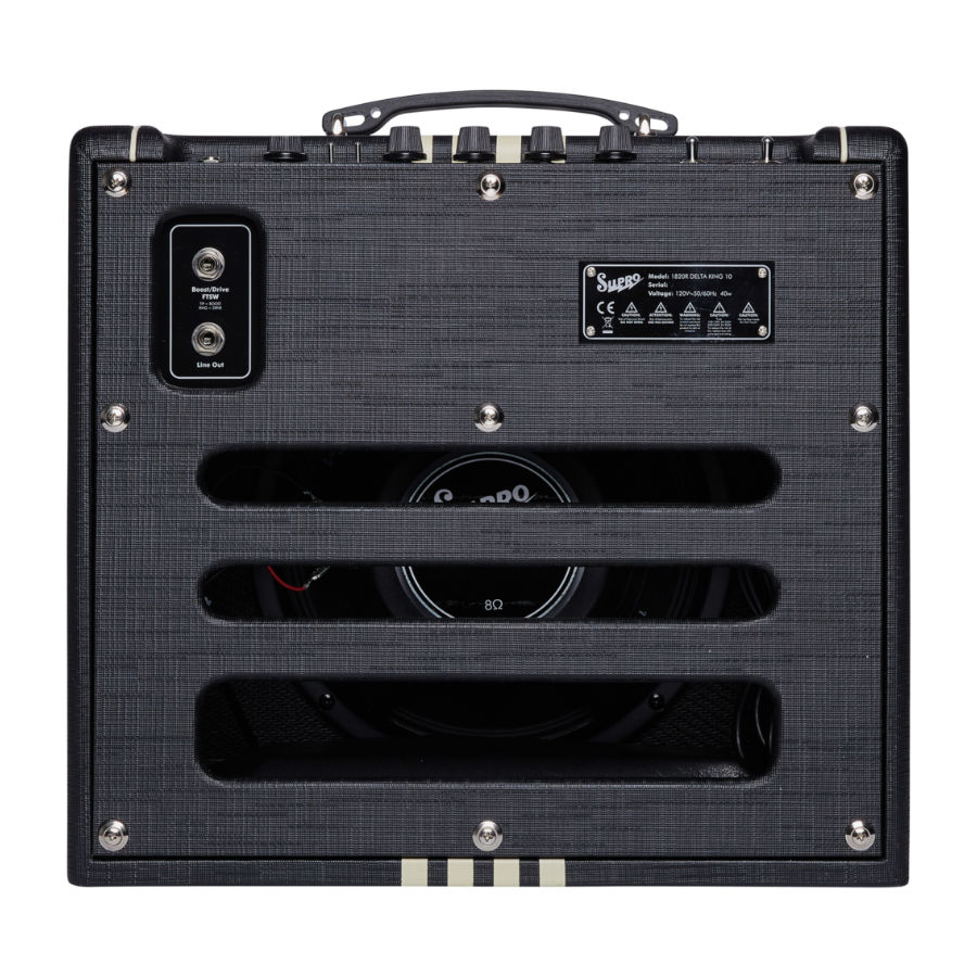 SUPRO DELTA KING 10 BLACK & CREAM