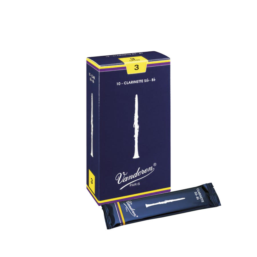 VANDOREN Traditional Clarinetto SIb 2 1/2  Box 10 Ance