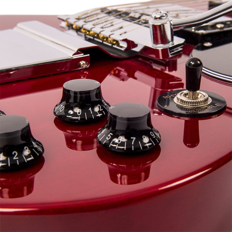 VINTAGE VS6 VIBROLA REISSUED CHERRY RED