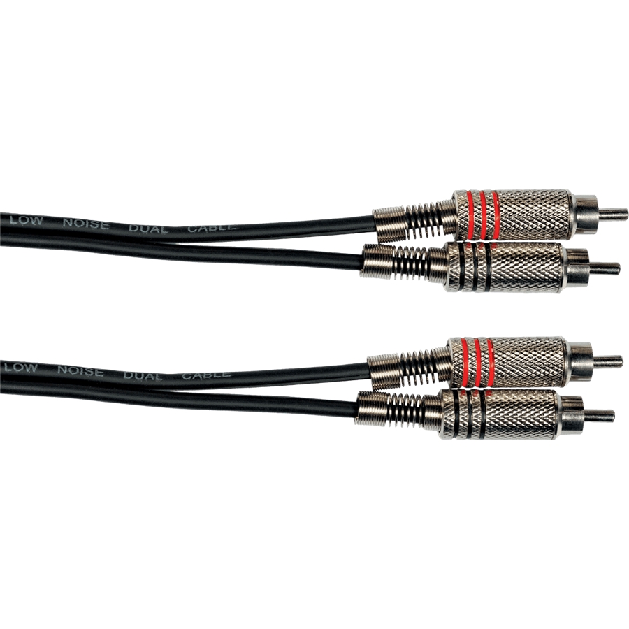 YELLOW CABLE K04-1 Cavo Segnale 2x RCA Maschio/2x RCA Maschio 1 m