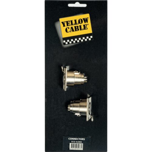 YELLOW CABLE XLR04 Prese XLR Femmina 2 Pcs