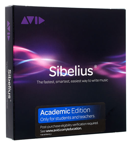 AVID SIBELIUS X EDU + UPG PLAN ANNUALE