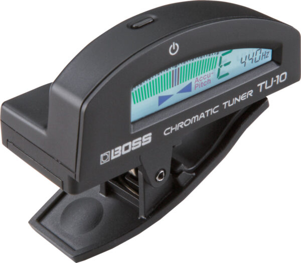 BOSS TU10 BK CLIP ON CROMATIC TUNER BLACK