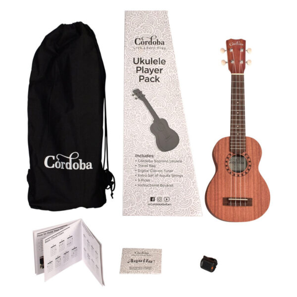 CORDOBA Ukulele Player Pack Soprano