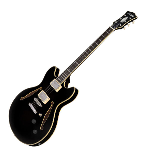 D'ANGELICO Excel Dc Tour Solid Black