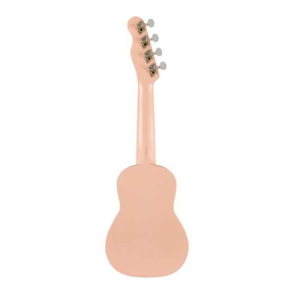 FENDER VENICE SOPRANO UKULELE SHELL PINK WN