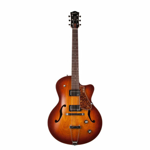 Godin 5TH Avenue Cutaway KingPin II HB Cognac Burst