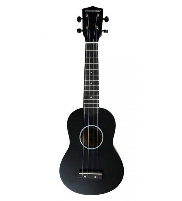 PURE TONE Ukulele Soprano Black