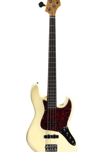 Prodipe JMFJB80RAVW Basso elettrico 4 corde modello JB Colore Vintage White