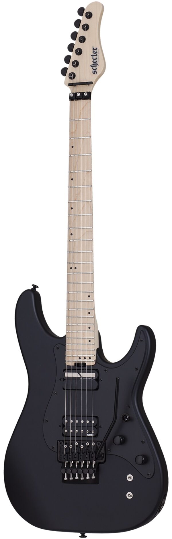 SCHECTER SUN VALLEY SUPER SHREDDER SATIN BLACK  FR-S-SBK