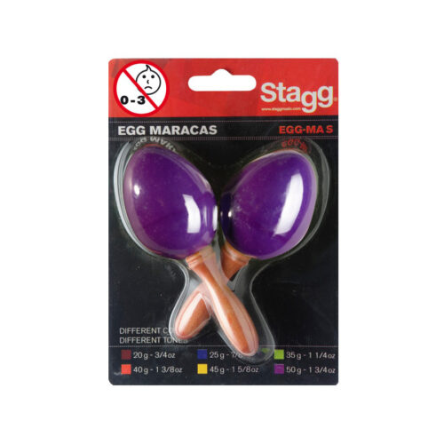 Stagg EGG-MA L/PP coppia maracas uovo