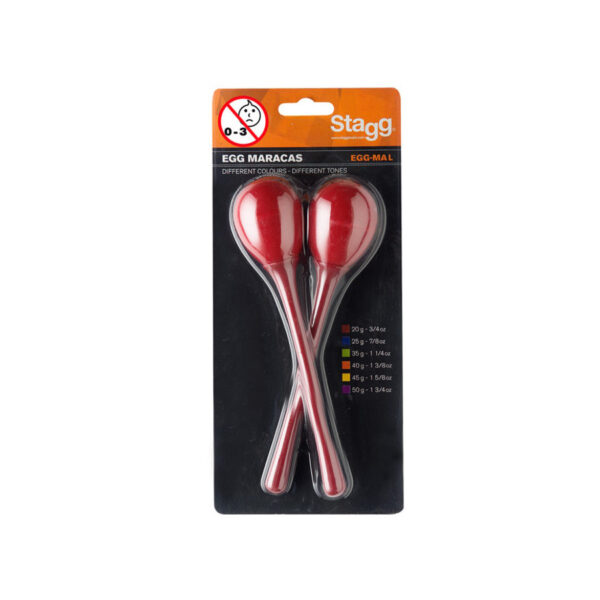 Stagg EGG-MA L/RD coppia maracas uovo