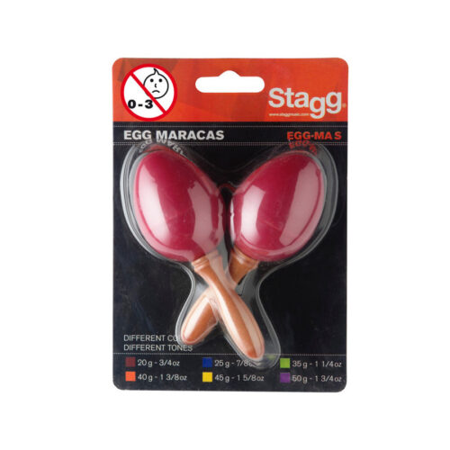 Stagg EGG-MA S/RD coppia maracas uovo