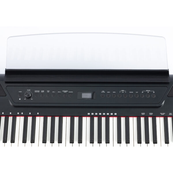 TECHNOPIANO TP-100H Pianoforte Digitale Portatile Nero