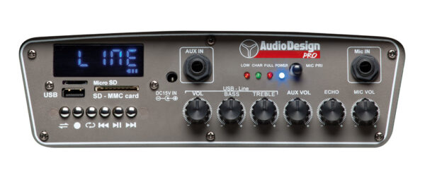 AUDIODESIGN M2 12 W/L Diffusore Attivo a Batteria