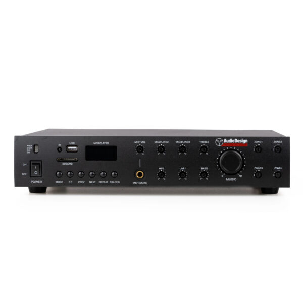 AUDIODESIGN PA 4A250 Amplificatore 4 Zone