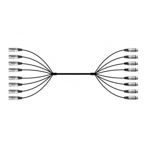 Bespeco BRC08L5 Cavo Multicanale CV8+8XLRM+XLRF