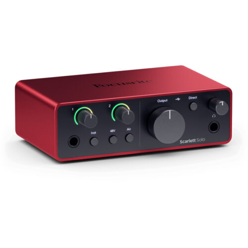 Focusrite Scarlett Solo 4th Gen