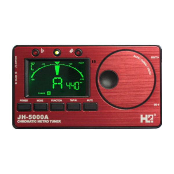 J&H JH5000A Accordatore Metronomo Rosso