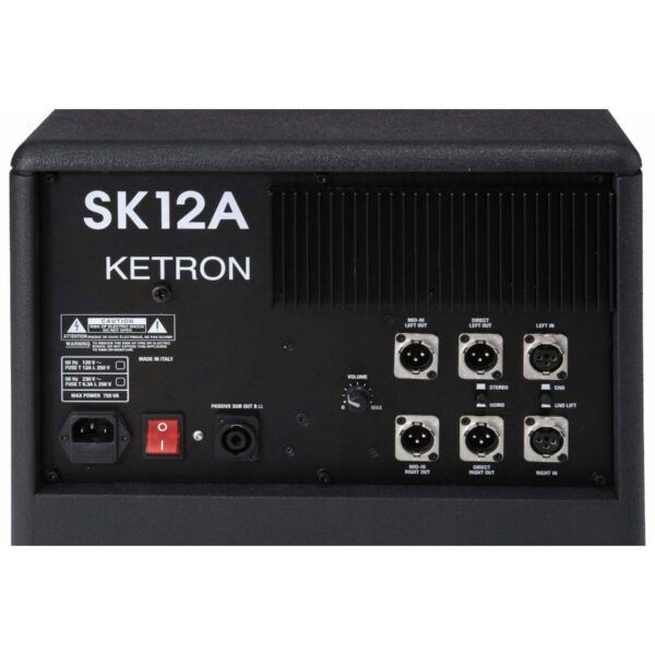 KETRON SK 12A SUB AMPLIFICATO 12"