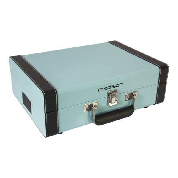 MADISON MAD-RETROCASE-BLU GIRADISCHI VALIGIA VINTAGE MADISON MAD-RETROCASE-BLU GIRADISCHI VALIGIA VINTAGE