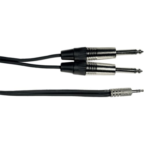 YELLOW CABLE K07M-3 Cavo Segnale 2x Jack Mono/Mini Jack Stereo 3 m