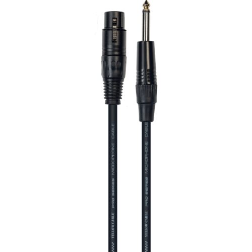 YELLOW CABLE M03J Cavo Microfonico Jack Sbilanciato/XLR Femmina 3 m